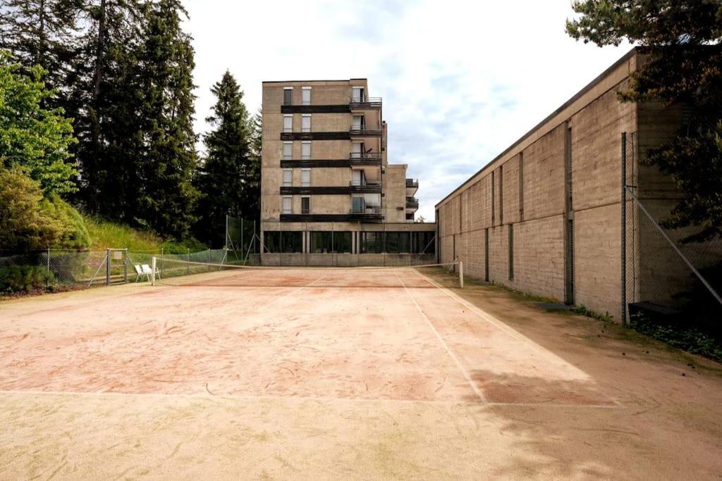 Small But Wow! Studio With Pool @ The Central Lake Crans-Montana Extérieur photo